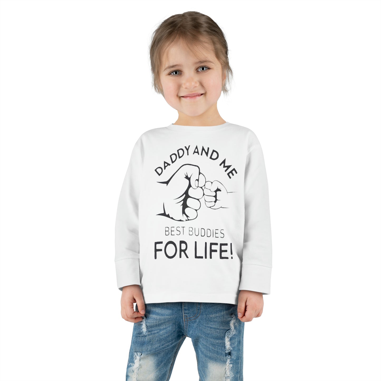Dad and me Toddler Long Sleeve Tee