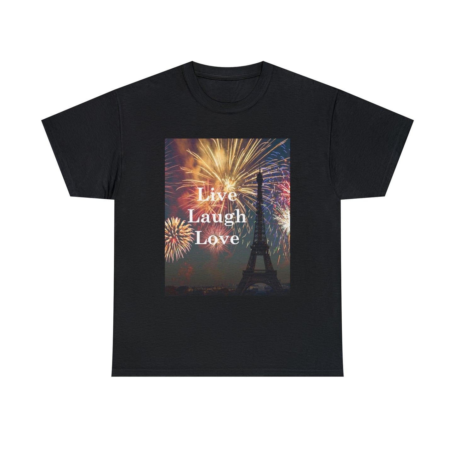 Live Laugh Love Fireworks T-shirt