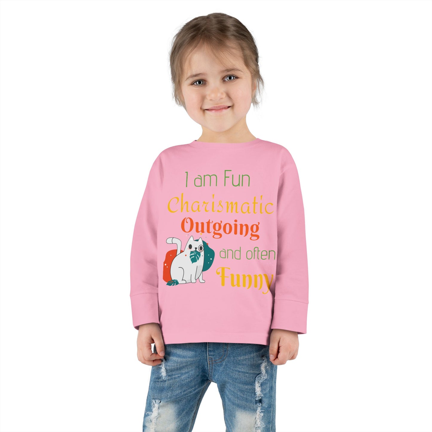 Descriptive Toddler Long Sleeve Tee