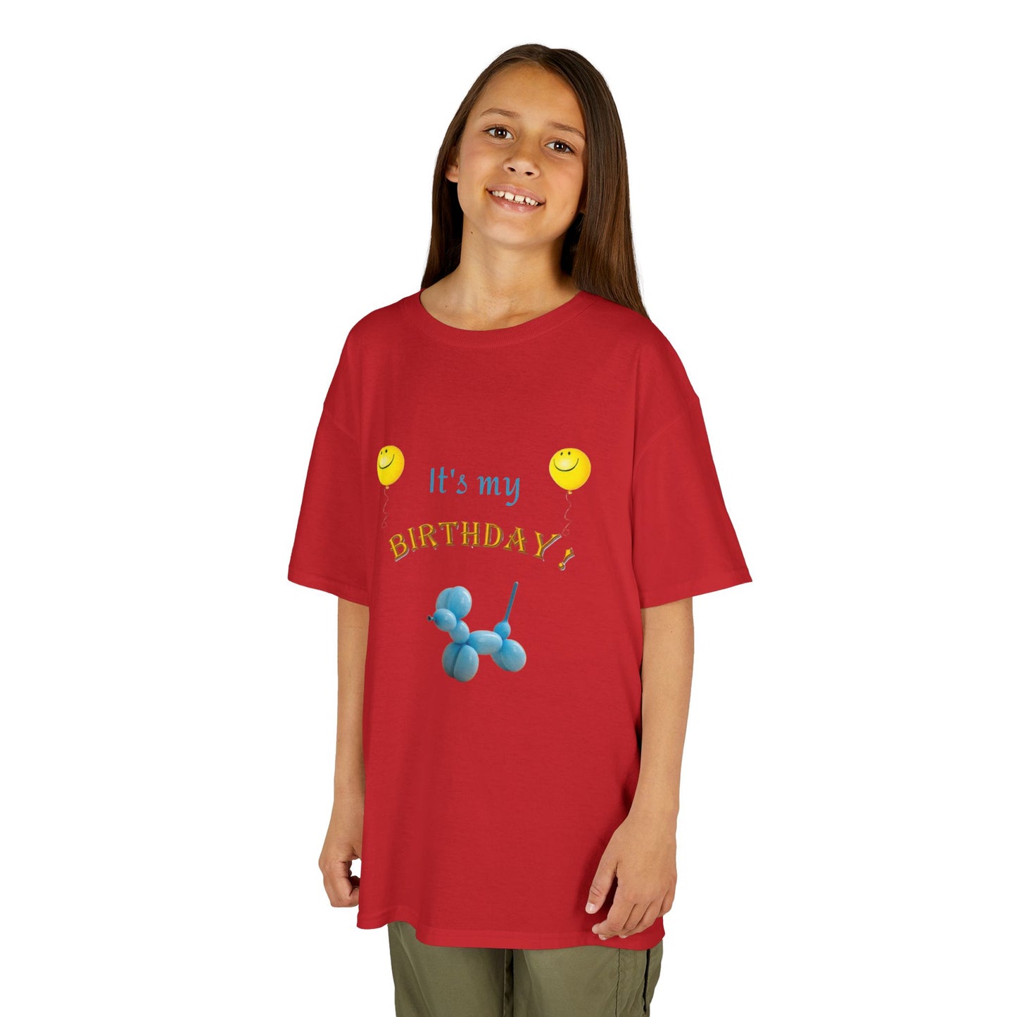 It's my Birthday Kids Heavy Cotton T-shirt