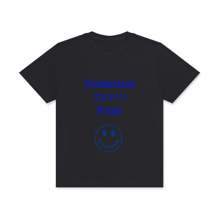 Cumberland County Unisex Classic Crew Neck Cotton T-Shirt,Cumberland,Cumberland County,Unisex,T-shirt,Women,Men,MOQ1,Delivery days 5