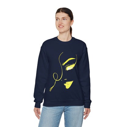 Women's Face Crewneck Sweatshirt