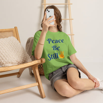 Peace Be Still T-Shirt – Inspirational Peace & Faith Graphic Tee