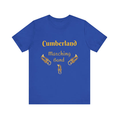 Cumberland Marching Band Unisex Jersey Short Sleeve Tee