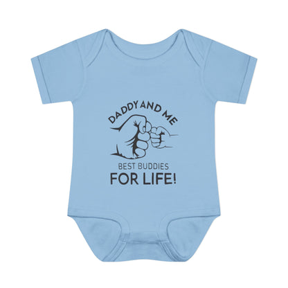 Dad and me Infant Baby Rib Bodysuit