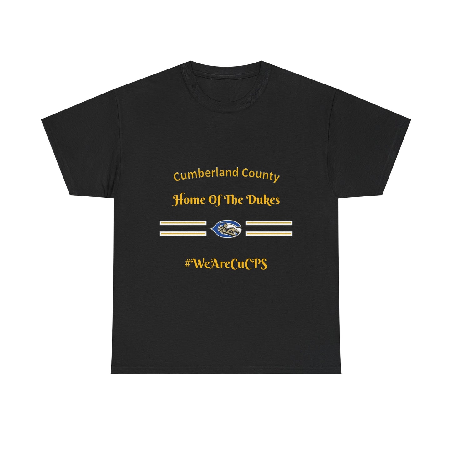 Cumberland County "Home of the Dukes" T-Shirt — #WeAreCuCPS School Spirit Tee