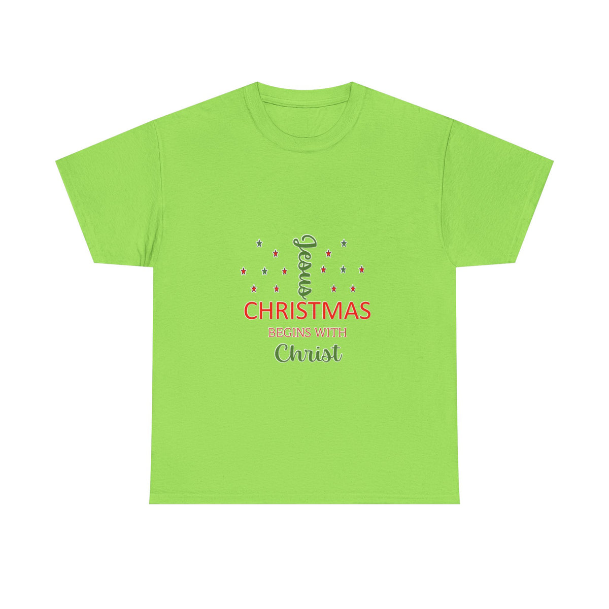 Christmas Begins With Christ T-Shirt