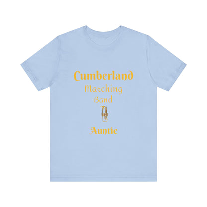 Cumberland Marching Band Auntie Jersey Short Sleeve Tee