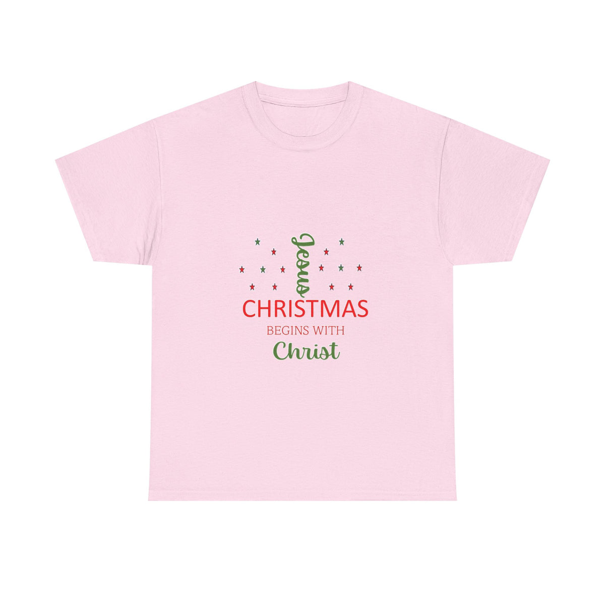 Christmas Begins With Christ T-Shirt