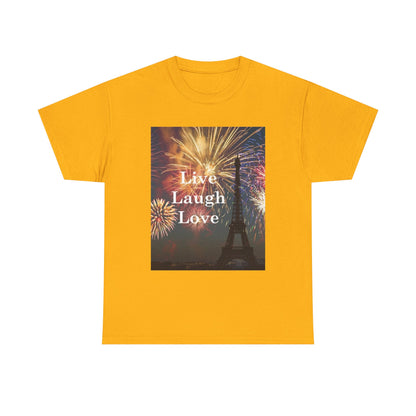 Live Laugh Love Fireworks T-Shirt