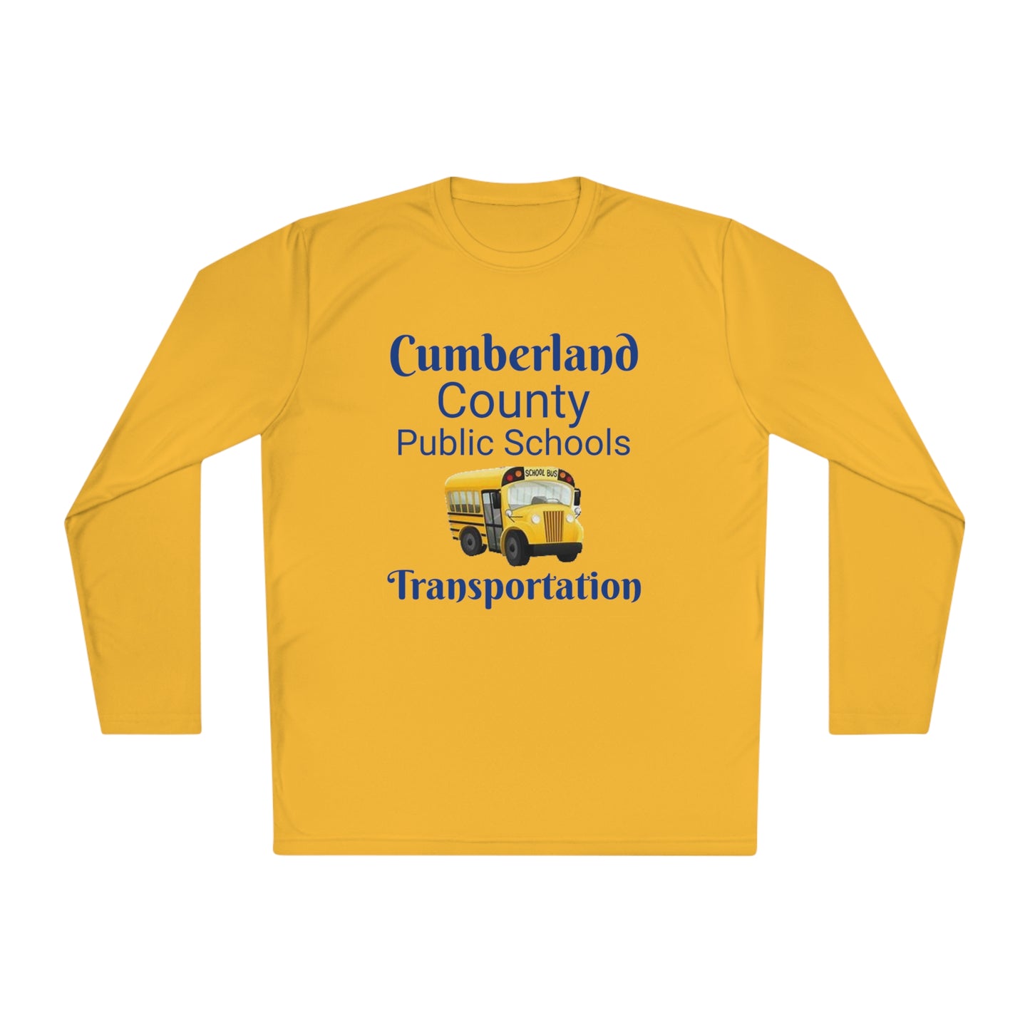 Cumberland County Public Schools Transportation Unisex Lightweight Long Sleeve Tee