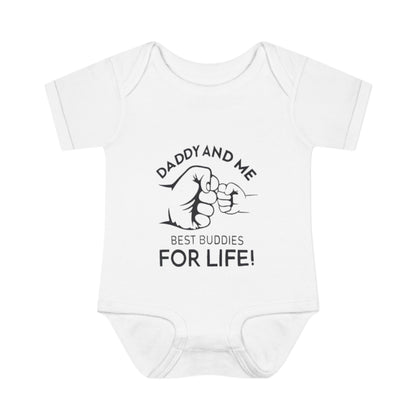 Daddy and Me Baby Bodysuit – "Best Buddies For Life" Infant Onesie