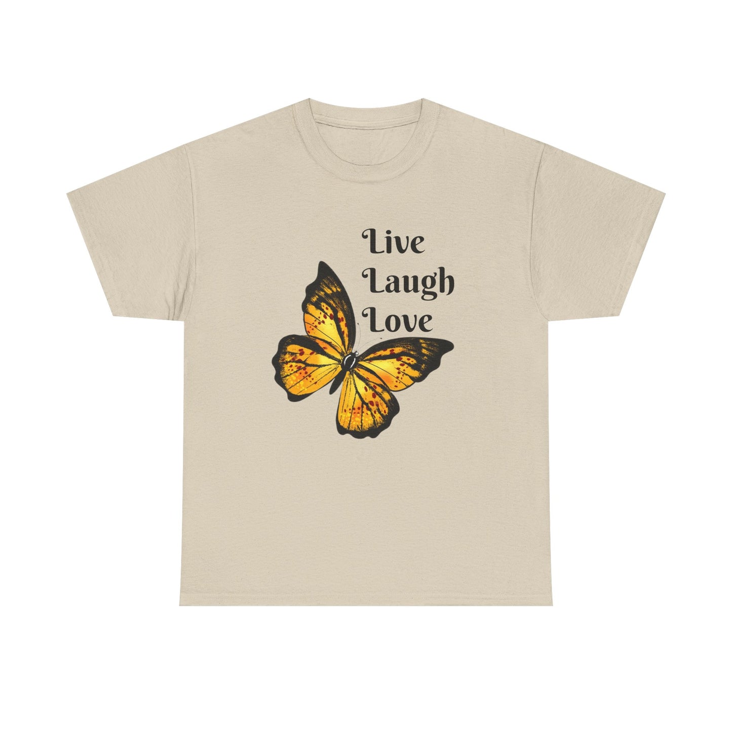 Live Laugh Love Butterfly T-shirt