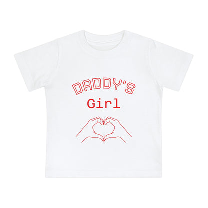 Daddy's Girl Baby T-Shirt – Heart Hands Infant Tee