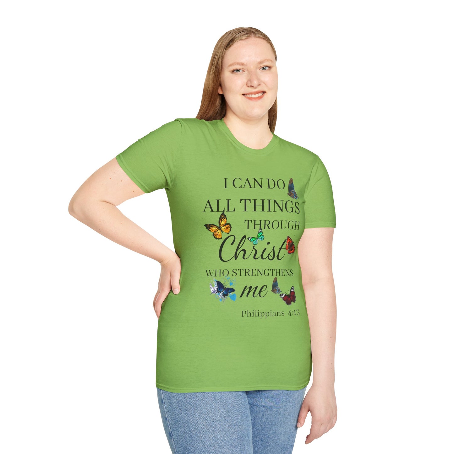 I Can Do All Things Through Christ T-Shirt — Inspirational Christian Tee