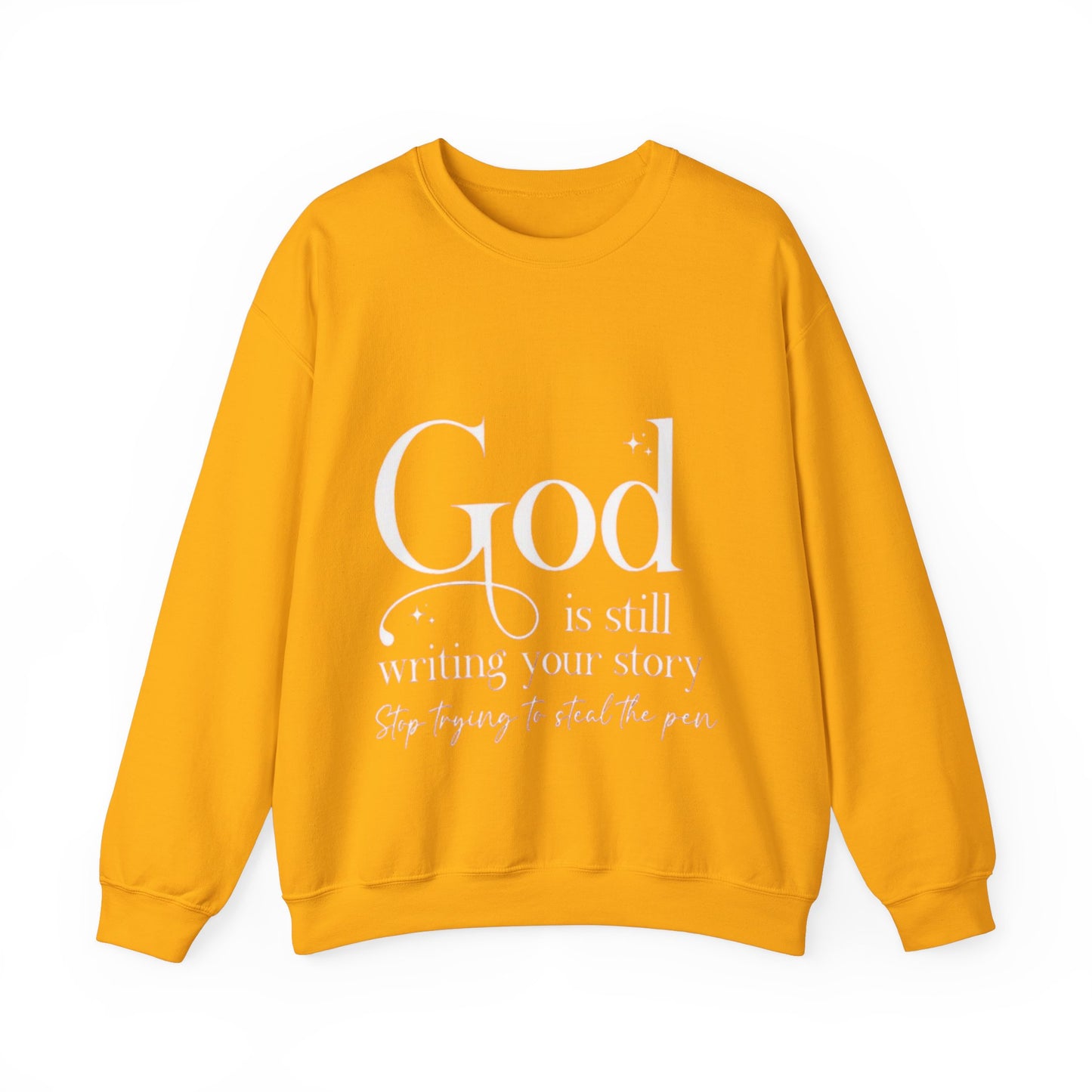 God is writing your story Crewneck Sweatshirt