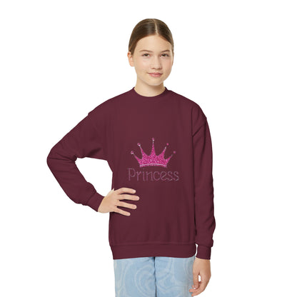 Youth Princess Crown Sweatshirt