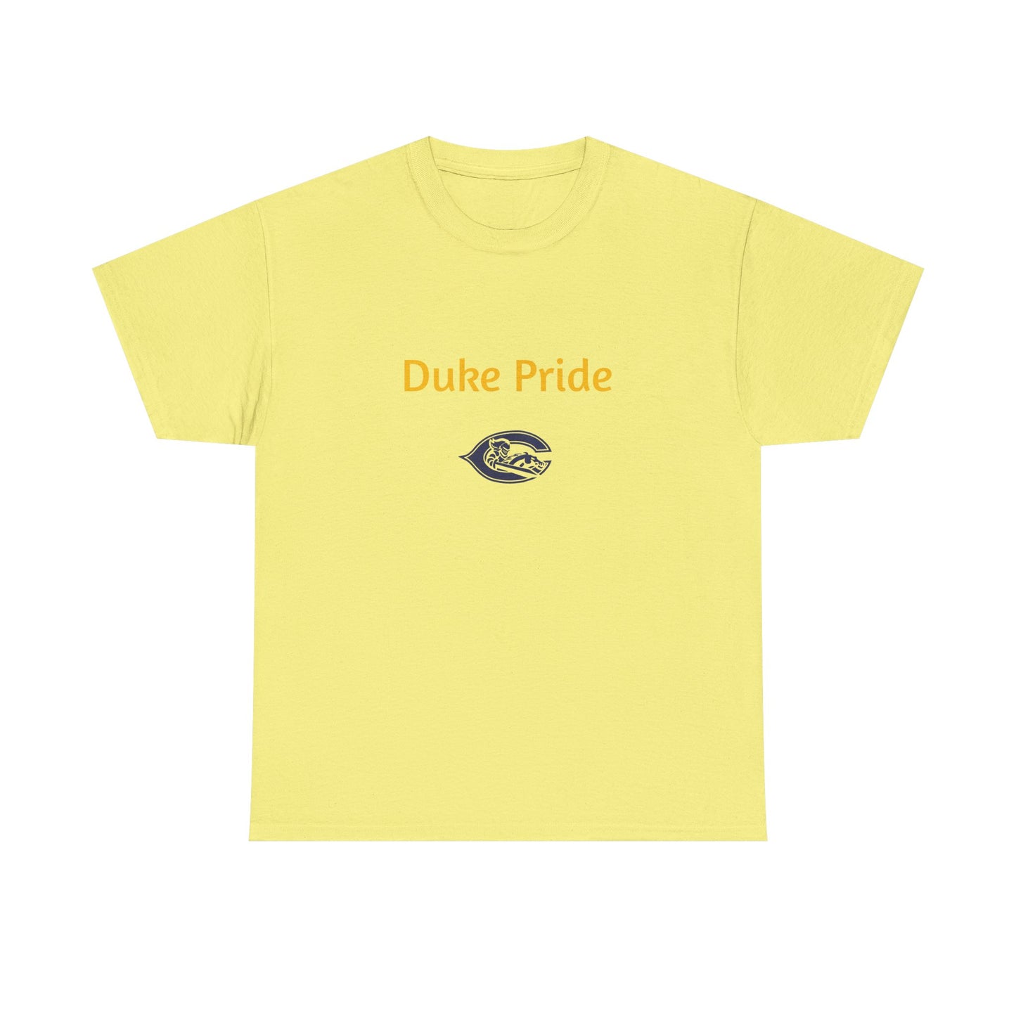 Duke Pride T-Shirt — Crew Neck Tee with Mascot Logo