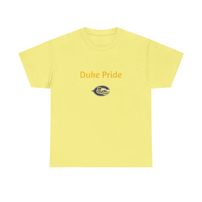 Duke Pride T-Shirt — Crew Neck Tee with Mascot Logo