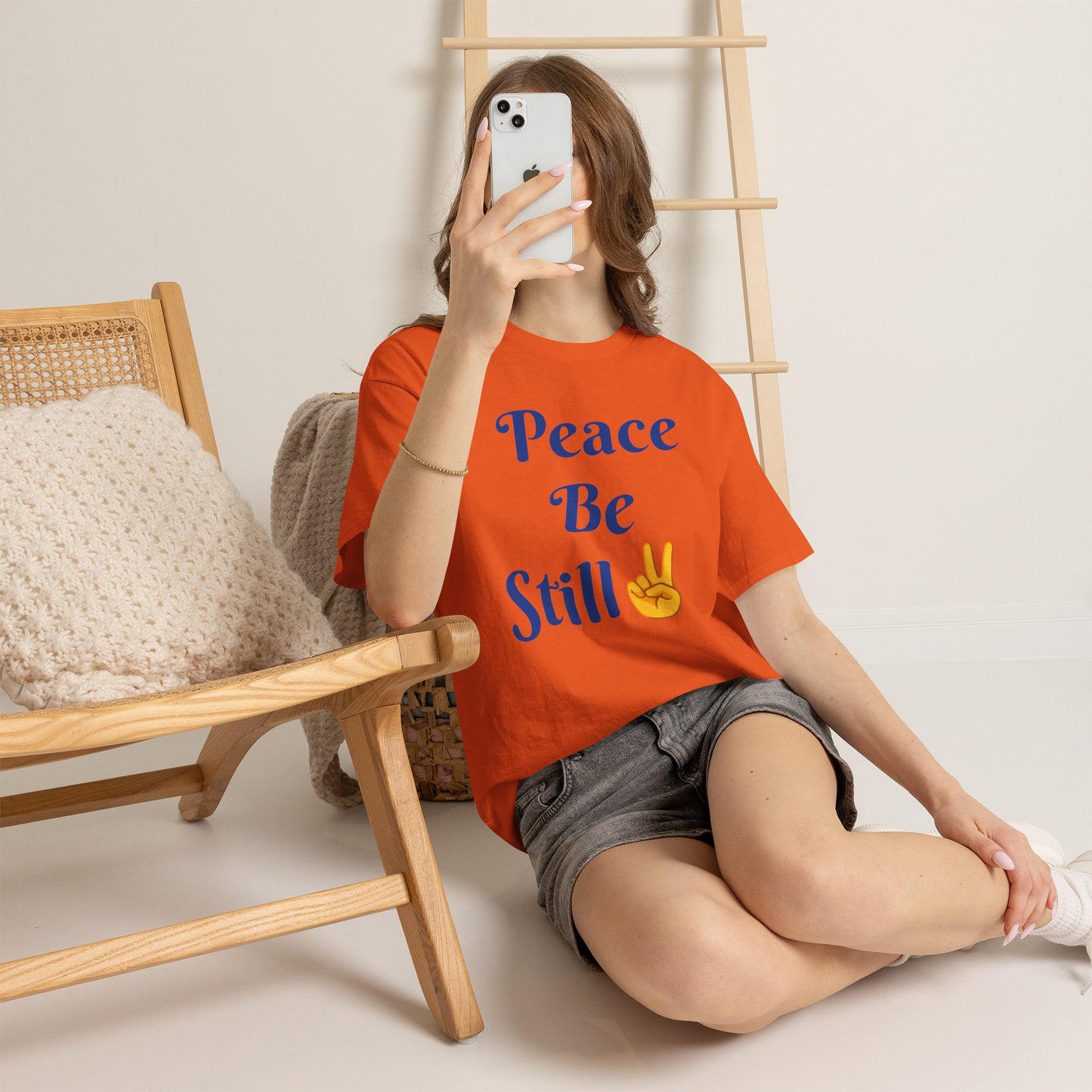 Peace Be Still T-Shirt – Inspirational Peace & Faith Graphic Tee