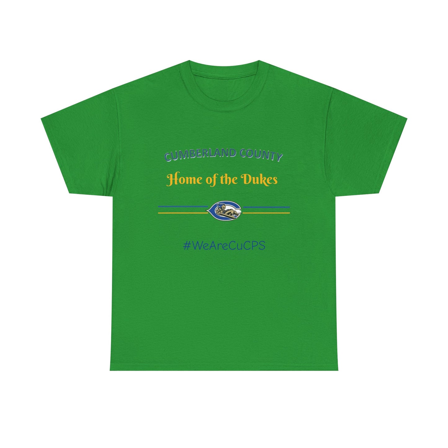 Cumberland County 'Home of the Dukes' T-Shirt – #WeAreCuCPS School Spirit Tee