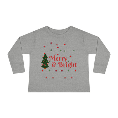Merry & Bright Toddler Long Sleeve Tee