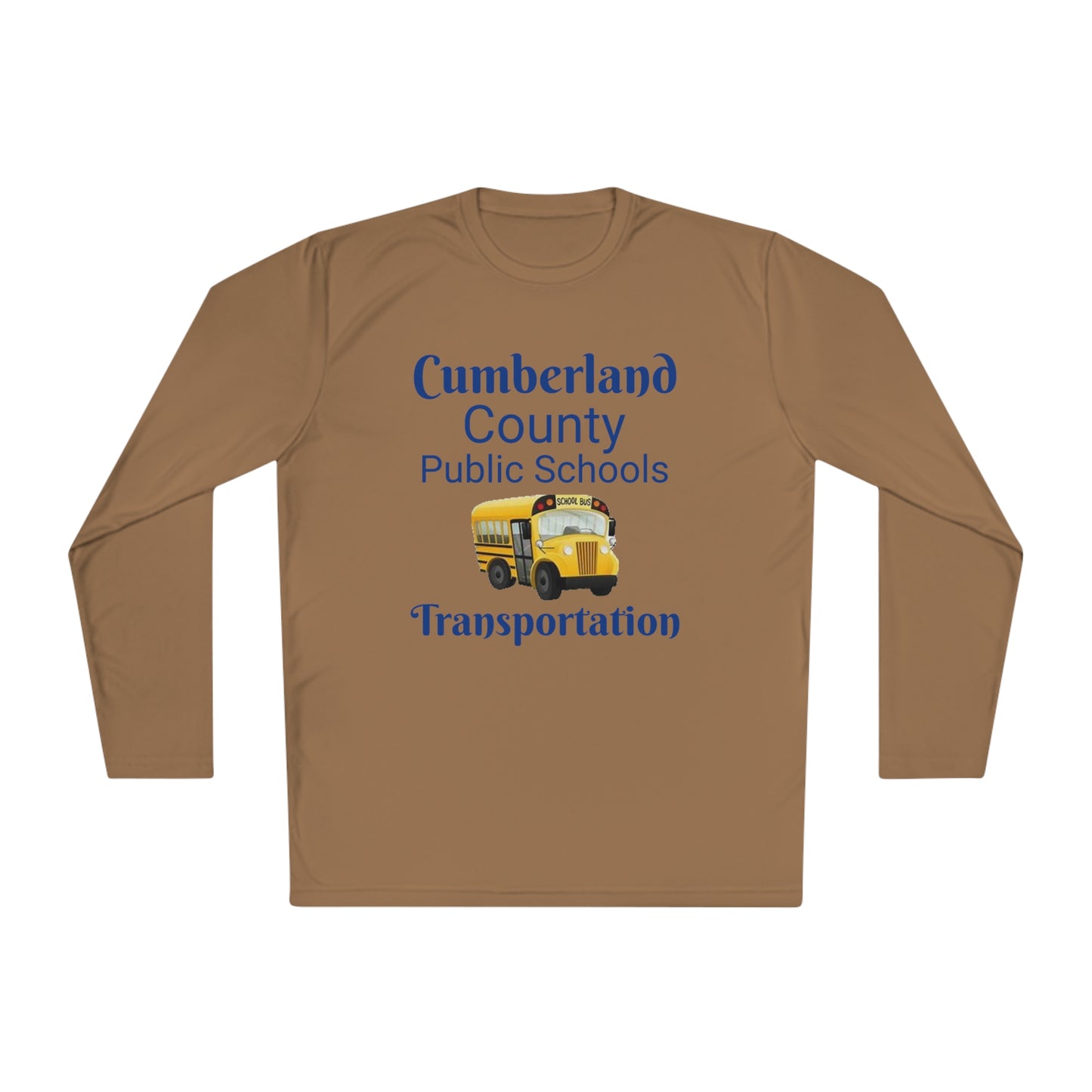 Cumberland County Public Schools Transportation Unisex Lightweight Long Sleeve Tee