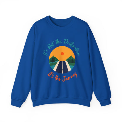 Journey Road Graphic Sweatshirt — "It's Not the Destination, It's the Journey"