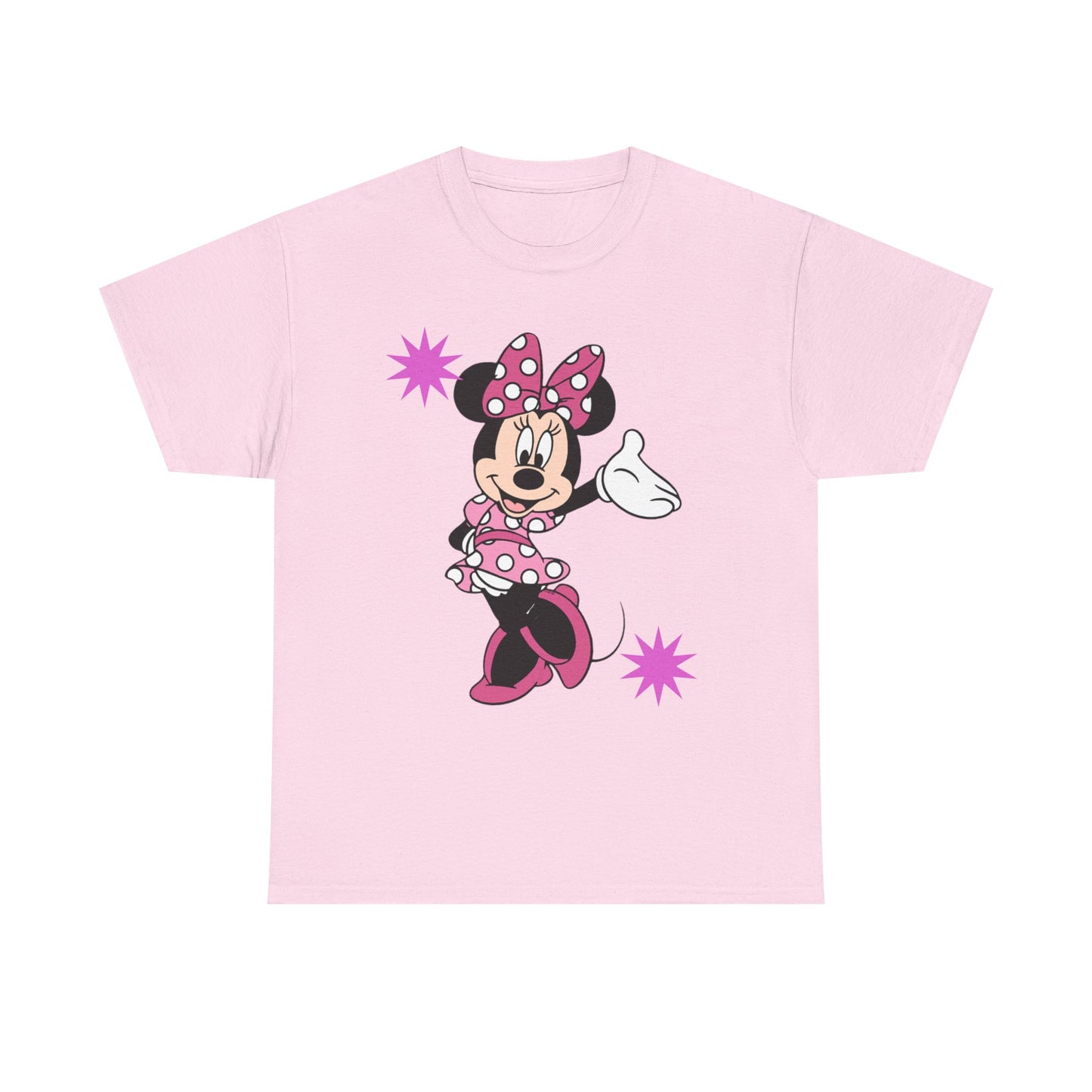 Minnie Mouse Pink Polka Dot Graphic Tee