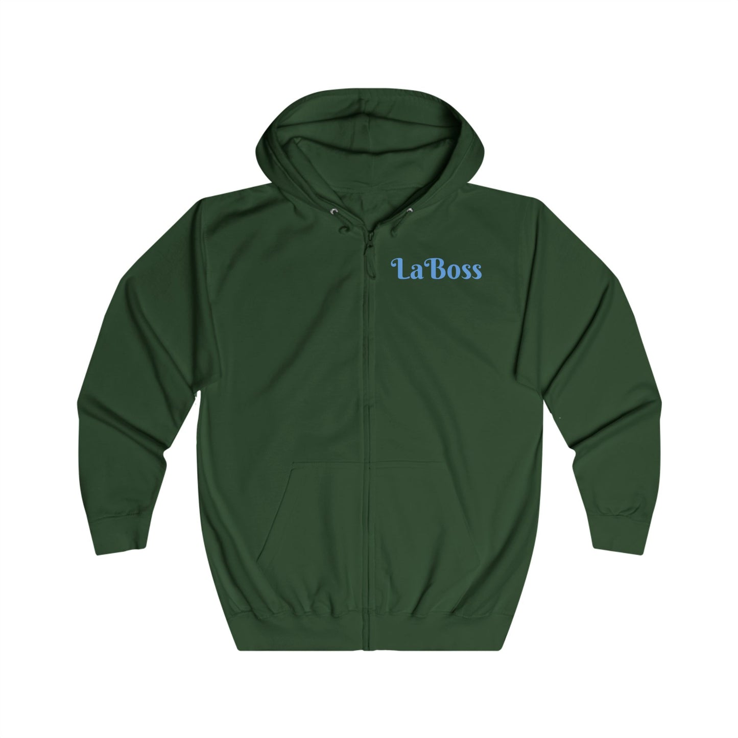 LaBoss Branded Unisex Full Zip Hoodie