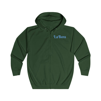 LaBoss Branded Unisex Full Zip Hoodie