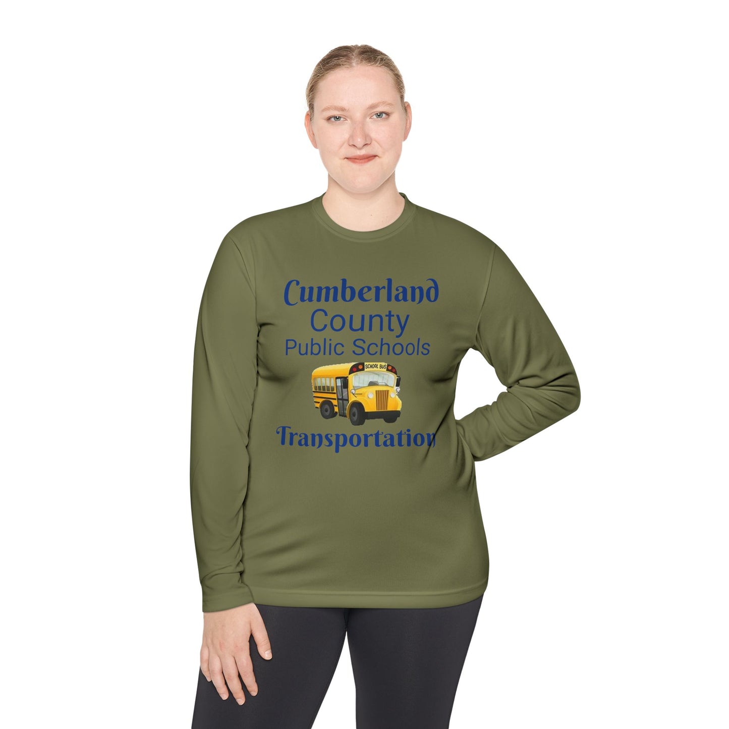 Cumberland County Public Schools Transportation Unisex Lightweight Long Sleeve Tee