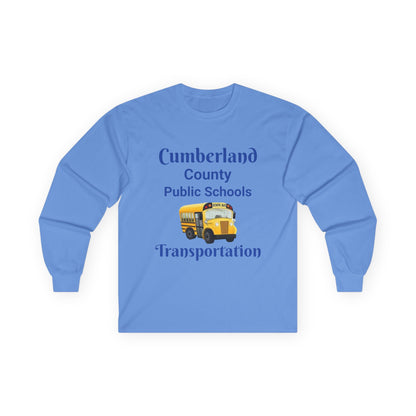 School Bus Transportation Long Sleeve Tee — Cumberland County Public Schools