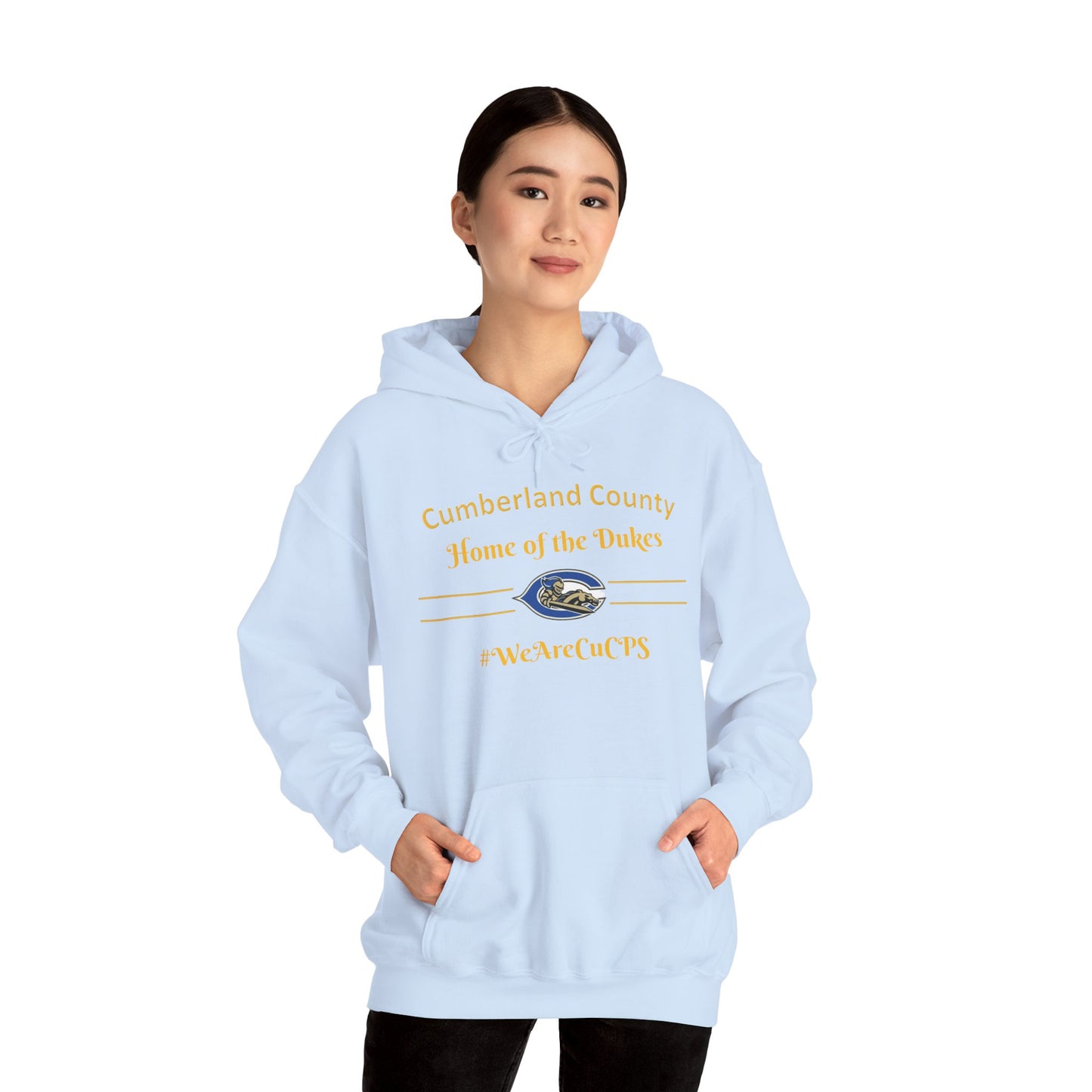 Cumberland County Home of the Dukes Hoodie - WeAreCPS School Spirit Pullover