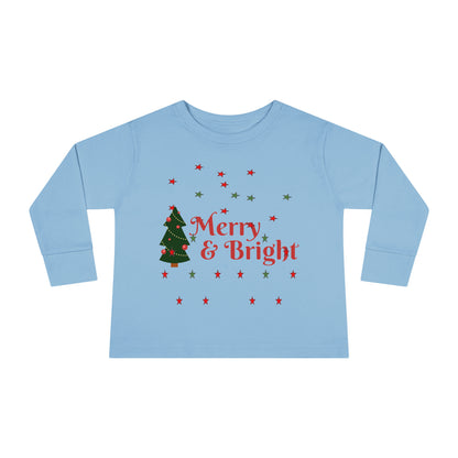 Merry & Bright Toddler Long Sleeve Tee