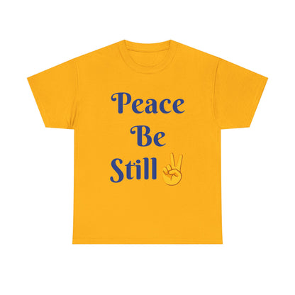 Peace Be Still T-Shirt – Inspirational Peace & Faith Graphic Tee