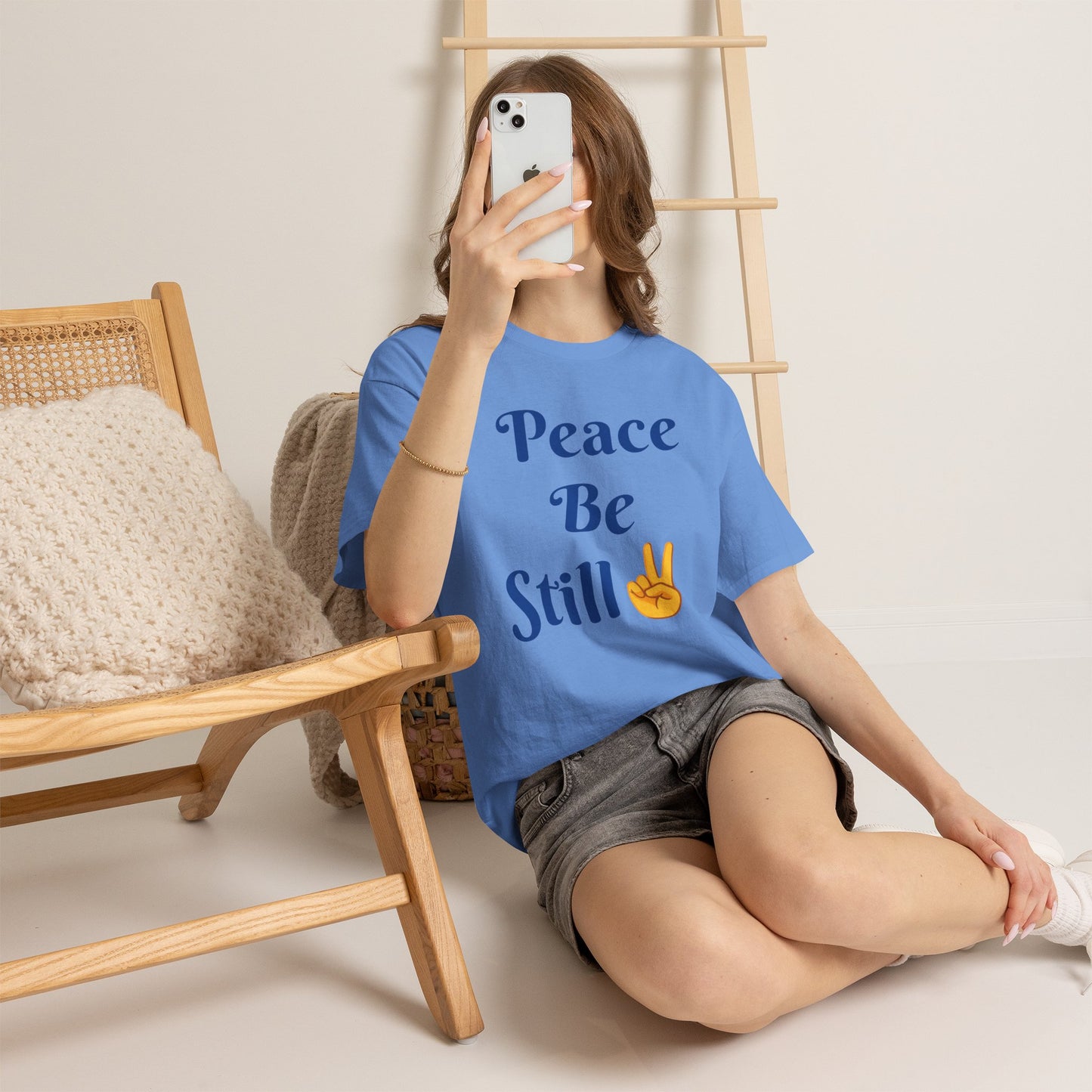 Peace Be Still T-Shirt – Inspirational Peace & Faith Graphic Tee