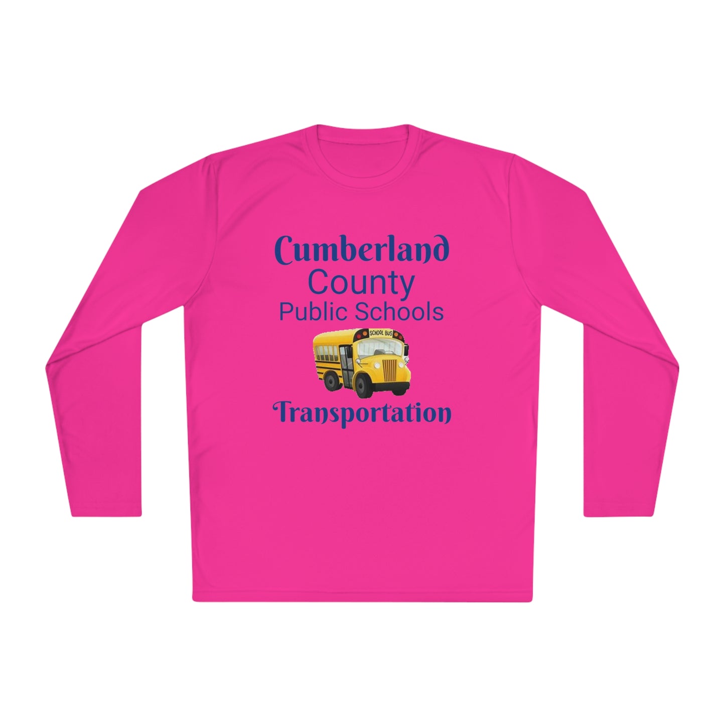 Cumberland County Public Schools Transportation Unisex Lightweight Long Sleeve Tee