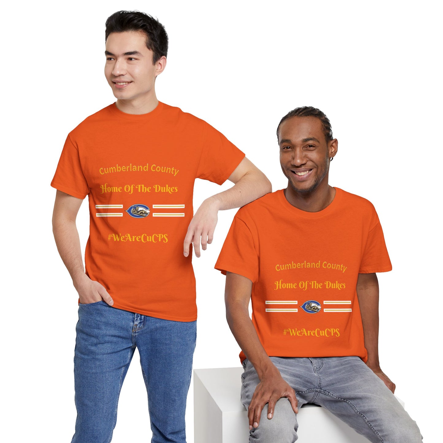 Cumberland County "Home of the Dukes" T-Shirt — #WeAreCuCPS School Spirit Tee