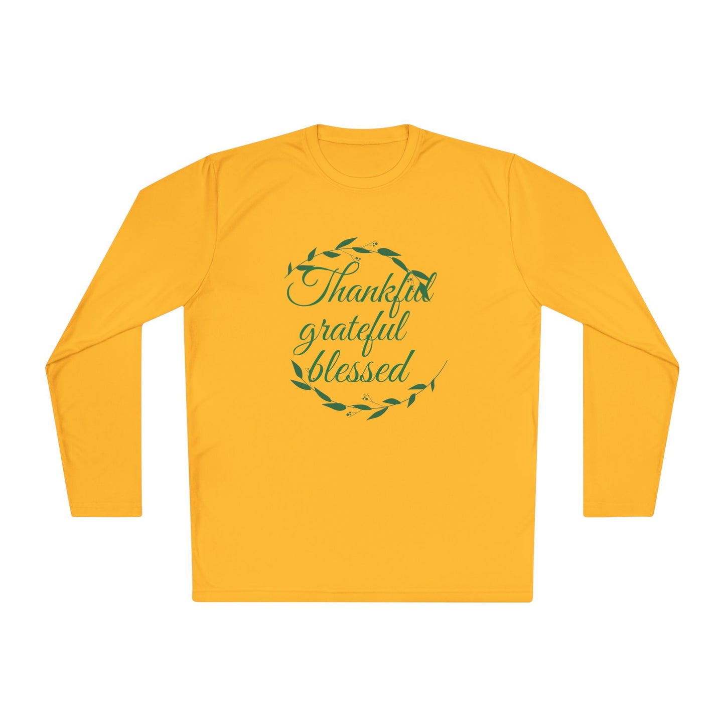 Thankful Grateful Blessed Long Sleeve Tee