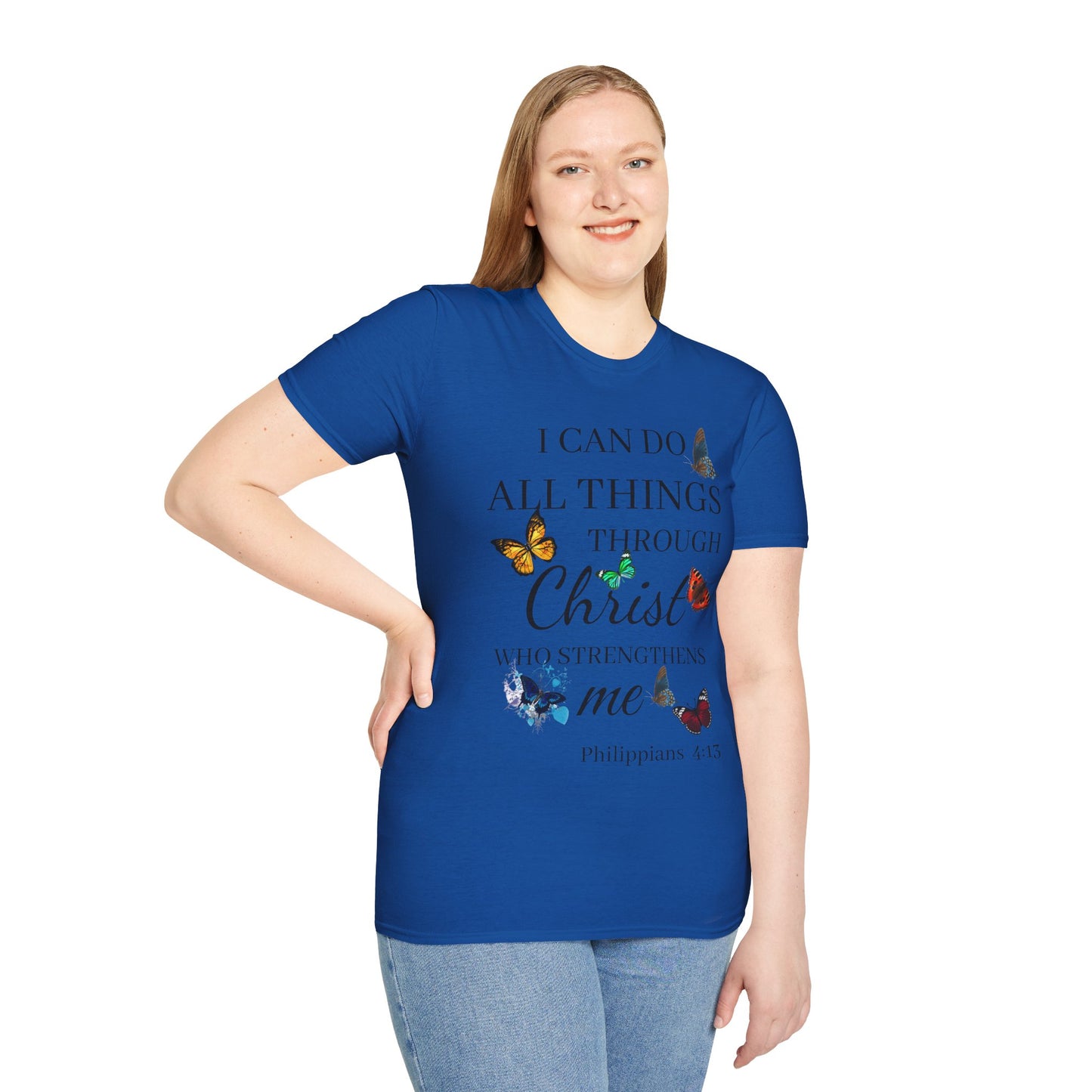 I Can Do All Things Through Christ T-Shirt — Inspirational Christian Tee