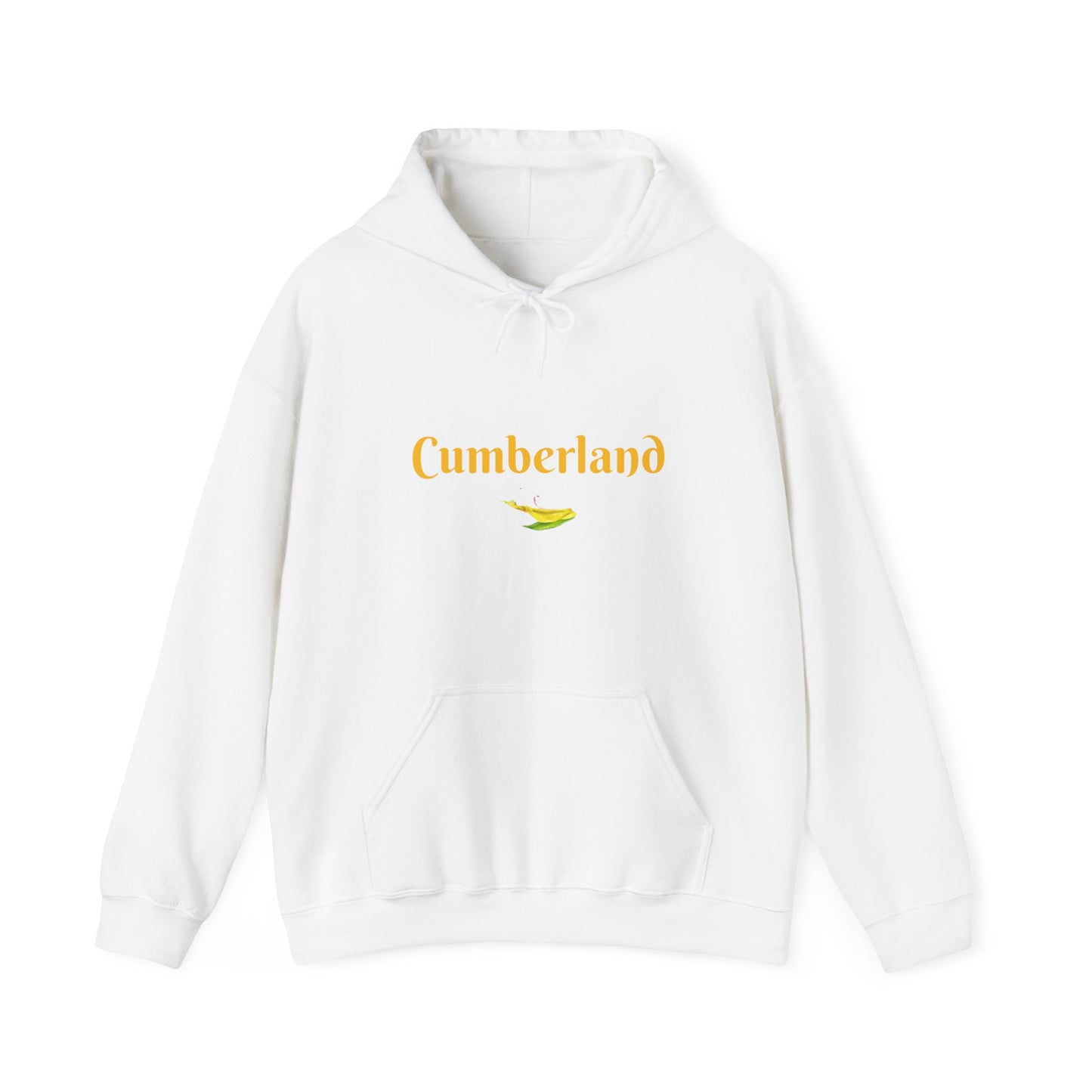 Cumberland Script Hoodie – Minimal Town Logo Pullover