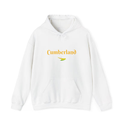Cumberland Script Hoodie – Minimal Town Logo Pullover