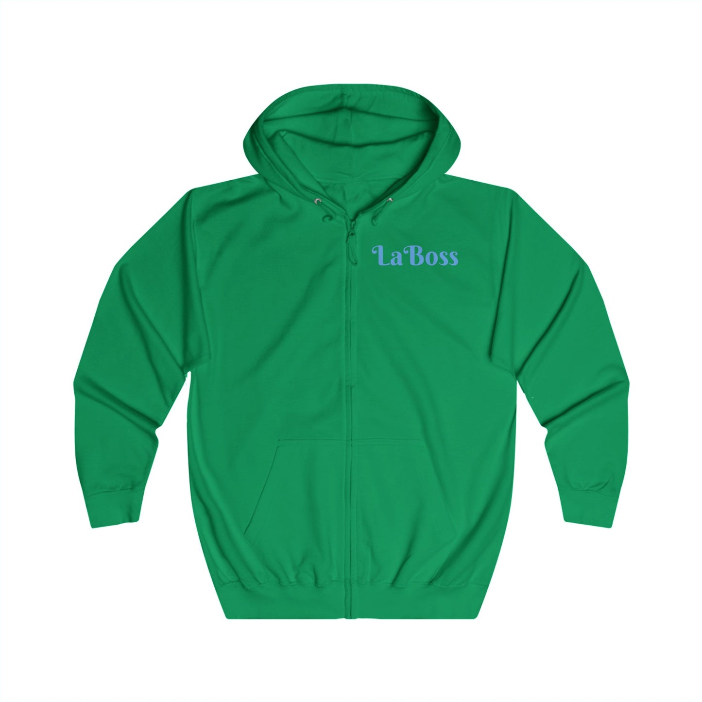 LaBoss Branded Unisex Full Zip Hoodie