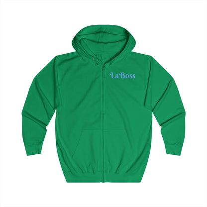 LaBoss Branded Unisex Full Zip Hoodie