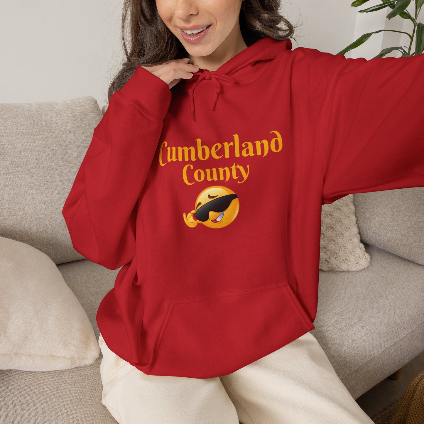 Cumberland County Hoodie – Crest Logo Pullover for Locals & Visitors