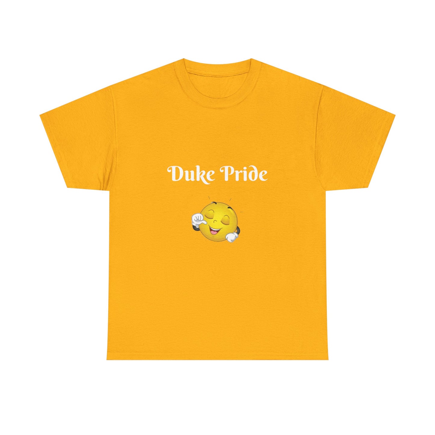 Duke Pride T‑Shirt — Cheerful Emoji Campus Tee