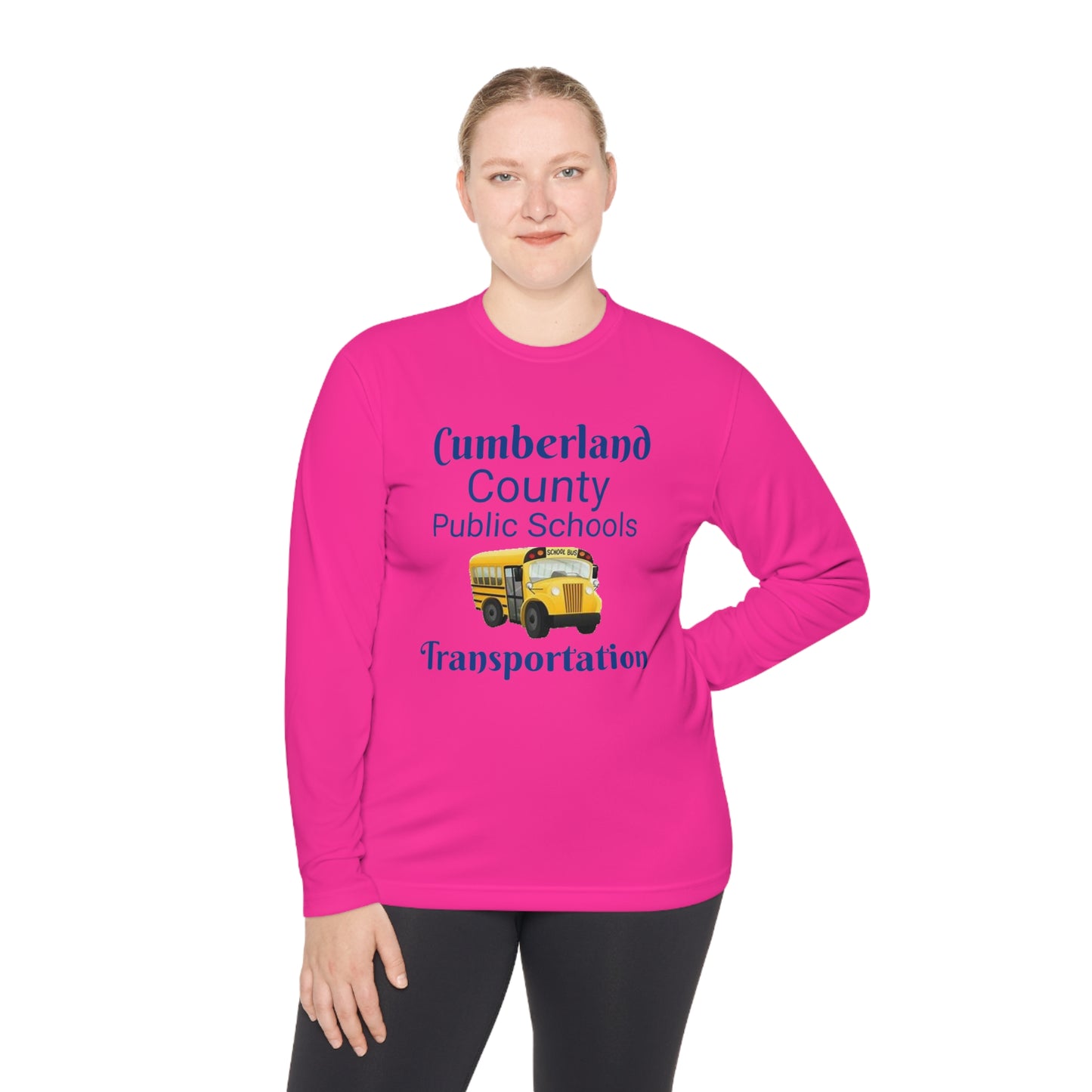 Cumberland County Public Schools Transportation Unisex Lightweight Long Sleeve Tee