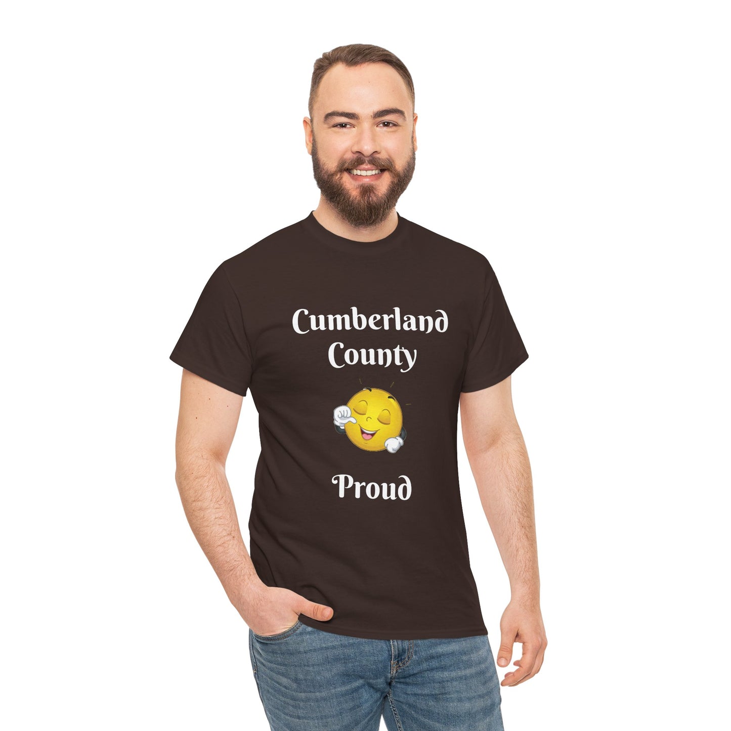 Cumberland County Proud T-Shirt — Local Emoji Pride Tee