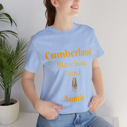 Cumberland Marching Band Auntie Jersey Short Sleeve Tee